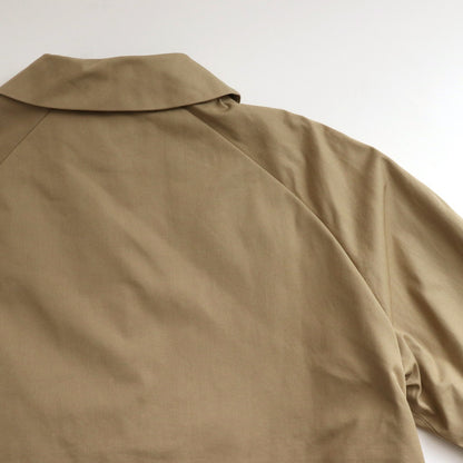 SOUTIEN COLLAR COAT LONG #khaki [64554]