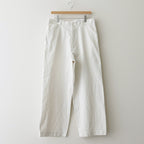 CHINO CLOTH PANTS WIDE #off white [13652]