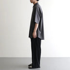 Broad S/S Oversized Regular Collar Shirt #C.GRAY [GM261-50003B]