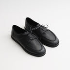 LEATHER LACE-UP SHOES #BLACK [A25AS06QD]