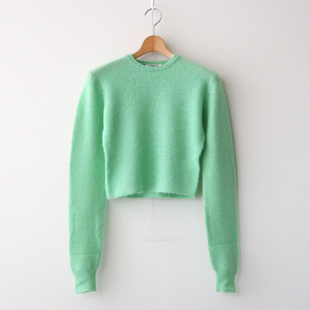 BABY SURI ALPACA SHEER KNIT P/O #LIGHT GREEN [A24AP03AK]