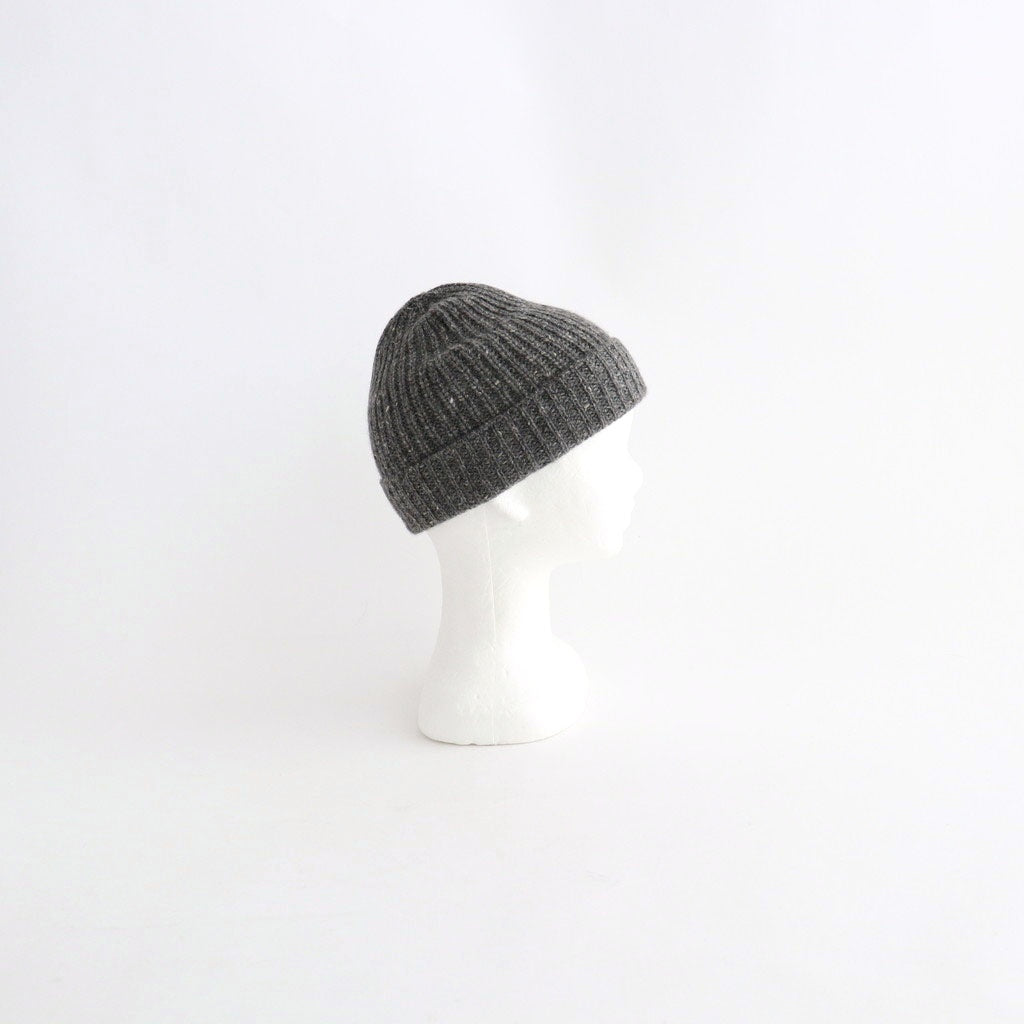 CASHMERE NEP KNIT CAP #MIX GRAY [A26AC08NE]