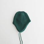EAR FLAP BEANIE #D.GREEN [R5115-AW25]