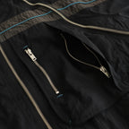 NYLON HOODED JACKET #BLACK [2541000203]