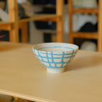 飯碗 中 貫入 #ターコイズ流し