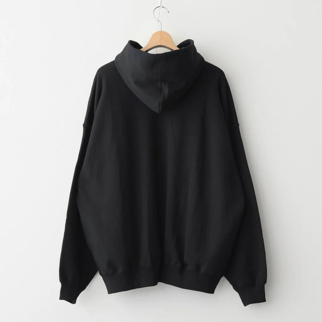 AZUMA Terry Hoodie #BLACK [GU253-70241B]