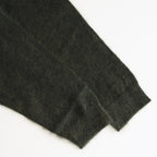 モヘアショートニットPO #DARK GREEN [D225-K951]