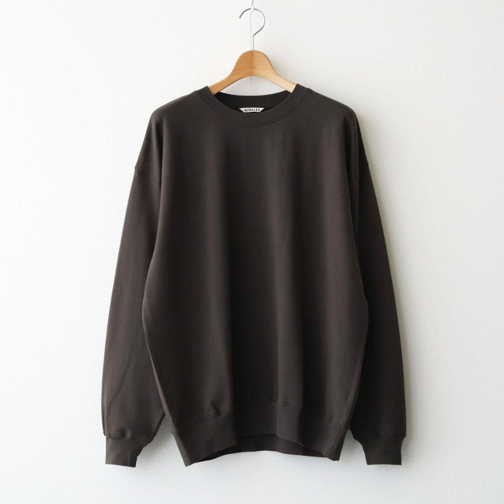 SUPER HIGH GAUGE SWEAT P/O #DARK BROWN [A26AP02CU]