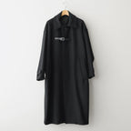 Melton Big Balmaccan Coat #BLACK [YK25FW01033C]