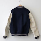 WOOL VARSITY JACKET #NAVY [26330201]