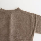 ROYAL CASHMERE FUR CREWNECK CARDIGAN #TOP BEIGE [KRAGCW0902]