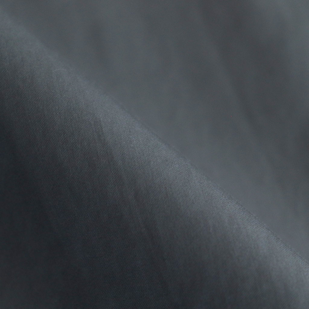 Silicon Poplin Oversized Regular Collar Shirt #GRAY [GM243-50144]