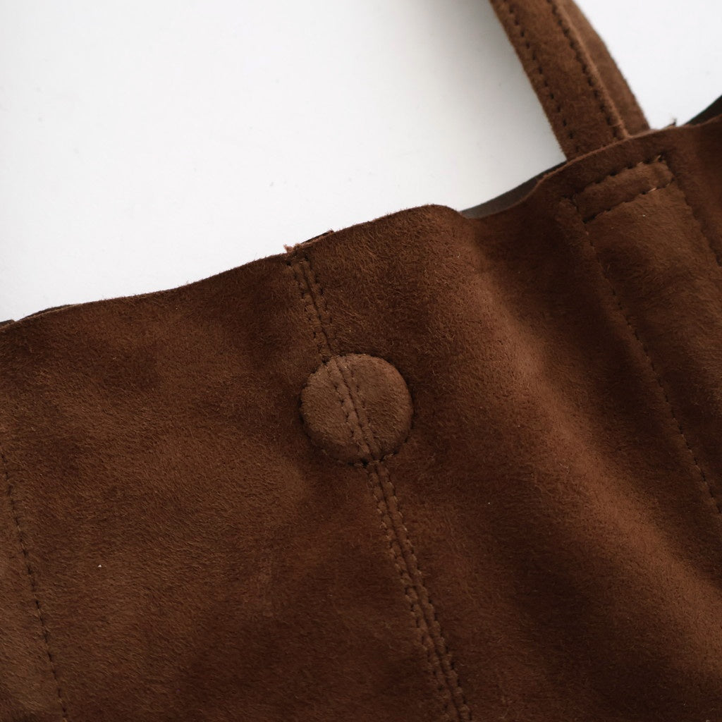 3WAY LARGE TOTE （OIL SUEDE） #COFFEE BROWN [L-1]