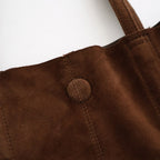 3WAY LARGE TOTE （OIL SUEDE） #COFFEE BROWN [L-1]