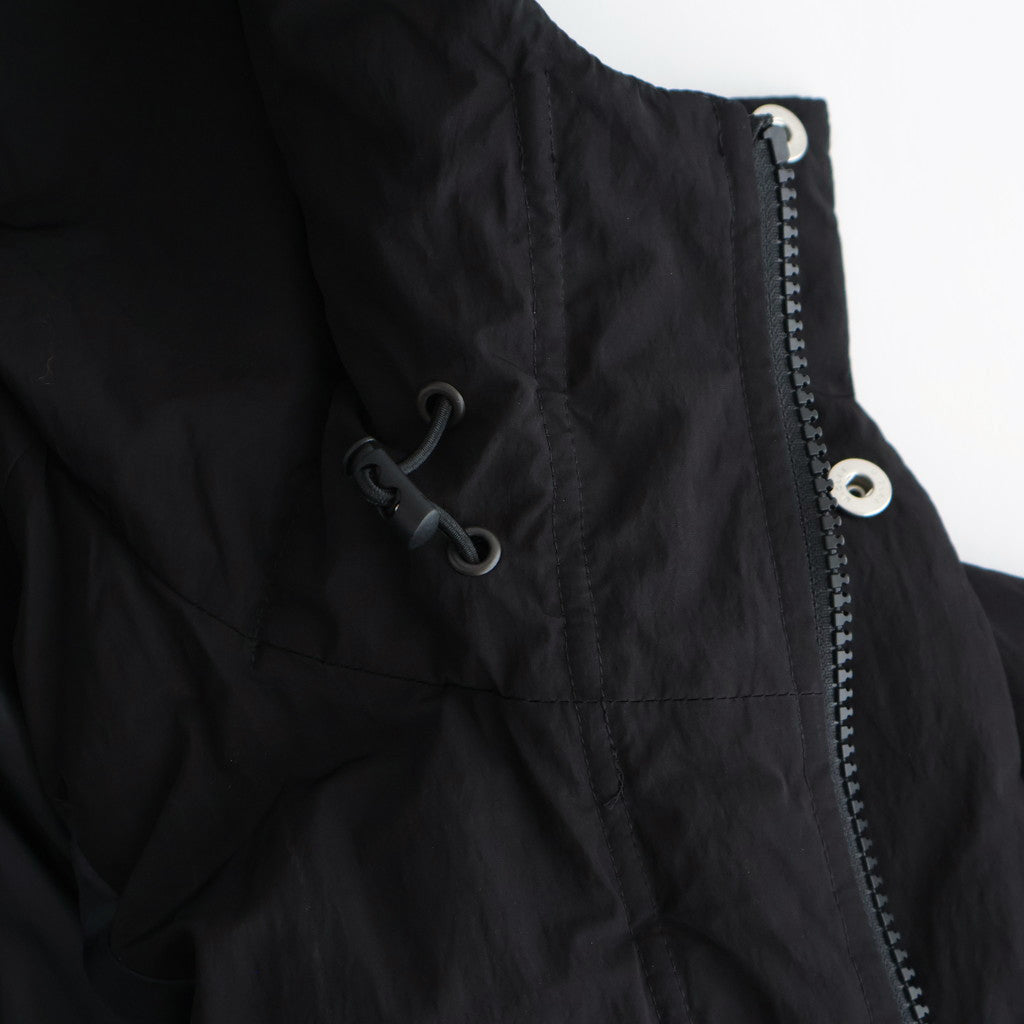 OVERSIZED PADDED HOODY COAT #BLACK [ST.1214]