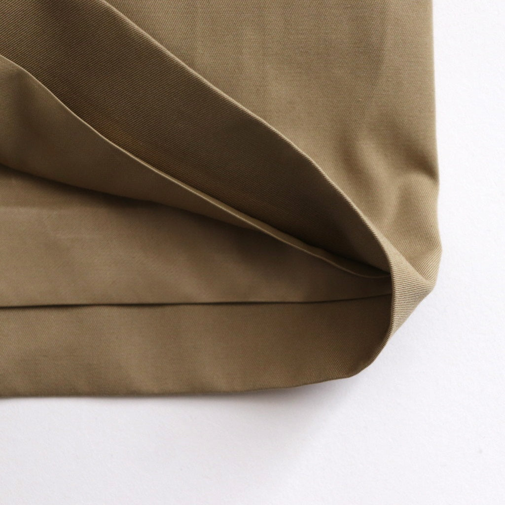 SOUTIEN COLLAR COAT LONG #khaki [64554]