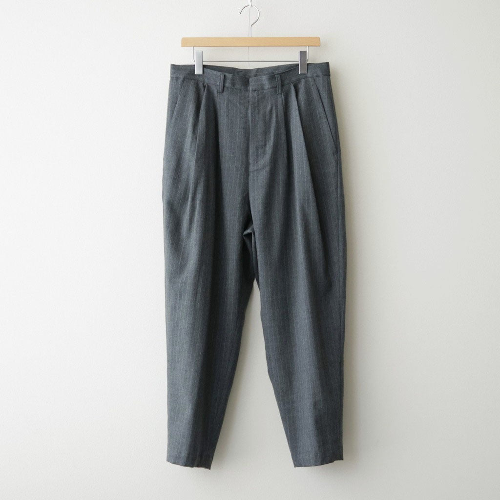 よそいきオーバータックPT #GRAY STRIPE [D226-P106]