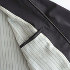 Brushed Cotton Gabardine Swing Top Jacket #CHARCOAL [GM261-30394]
