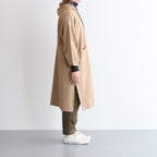 FFBSCT | 強撚コットンヘヴィーカルゼ フードコート#CHINO BEIGE [CW_FR131CT]