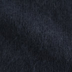 BABY SURI ALPACA SHEER KNIT SKIPPER POLO #NAVY [A26AP04AK]