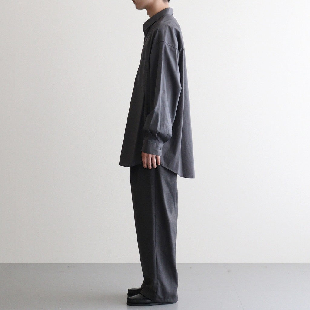 Melange Herringbone Stripe Chef Track Pants #GRAY [GM253-40335]