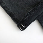 SELVEDGE FADED HEAVY DENIM PANTS #FADED BLACK [A24AP03DH]