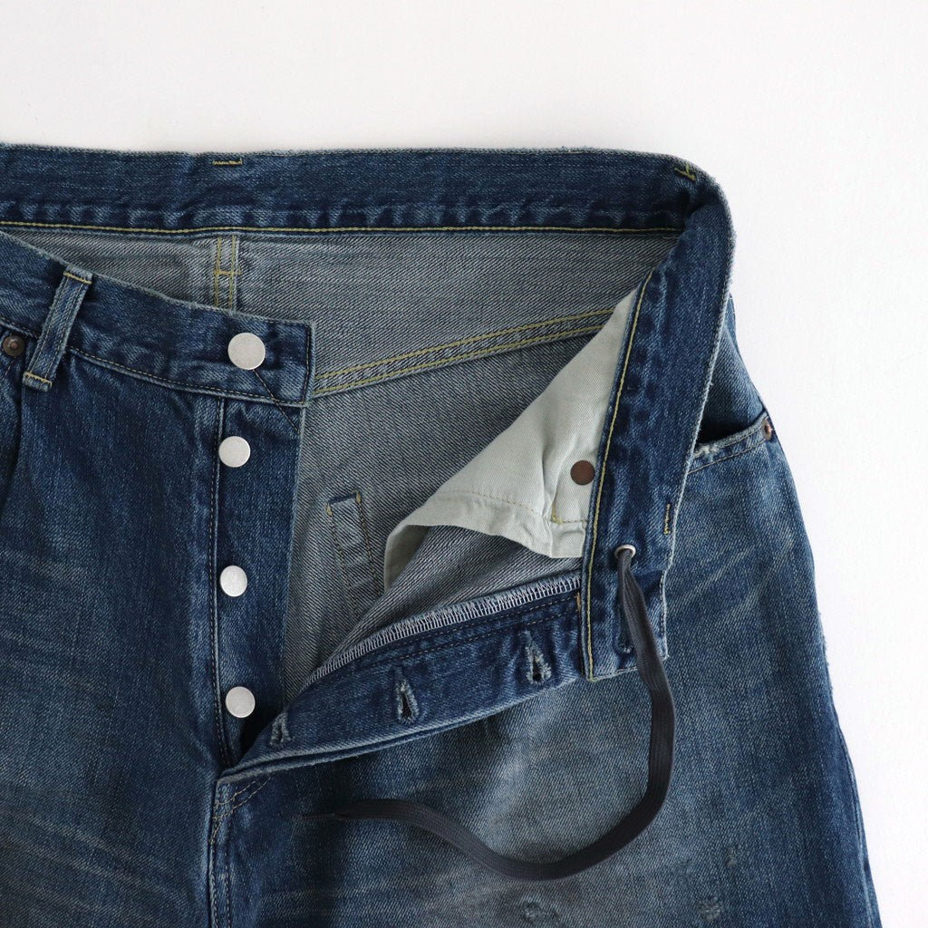 BAGGY DENIM SHORTS #INDIGO [ST.1238]