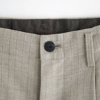 よそいきシンプル2タックワイドPT #BEIGE STRIPE [D226-P153]