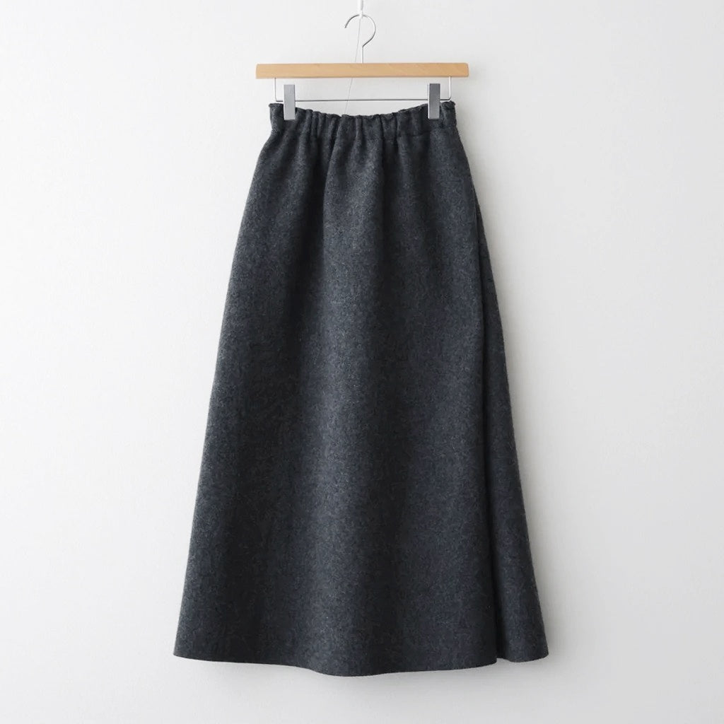 Felt Skirt #CHARCOAL [52052601]