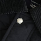 ナイロンタッサーキルトコート #BLACK [HP-J026-051]