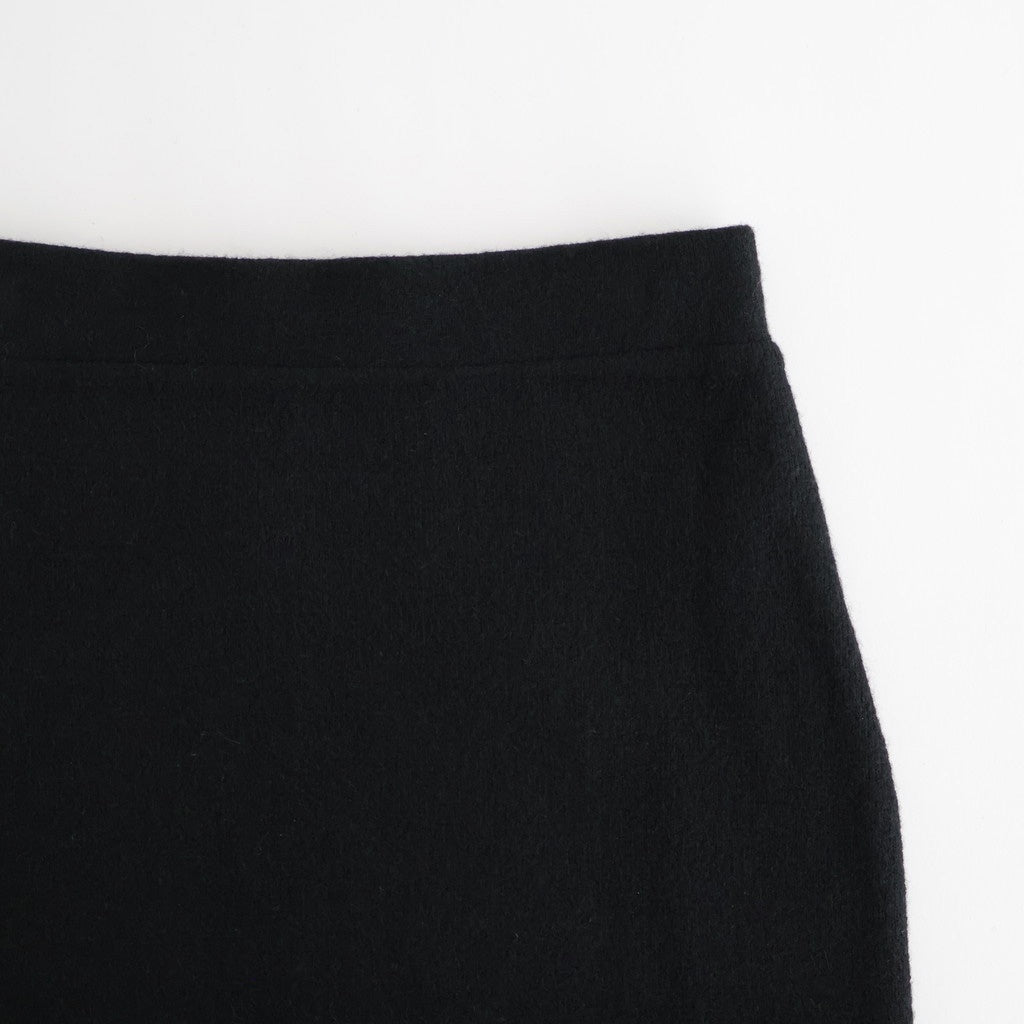 Puffy Knit Skirt #BLK [12520807]