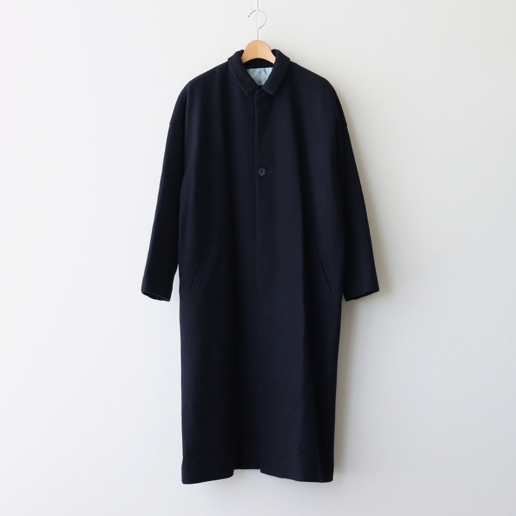 メルトンBigコート #NAVY [D224-C507]