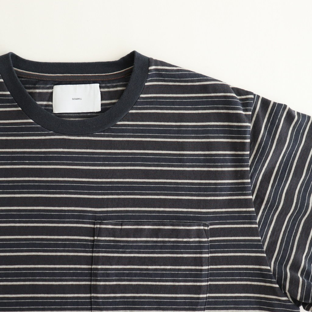 STRIPE TEE #DARK NAVY [2541000901]