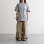 Raffy Gauze 2-Way T-Shirt #LT.GREY [I26SS-CUT9]
