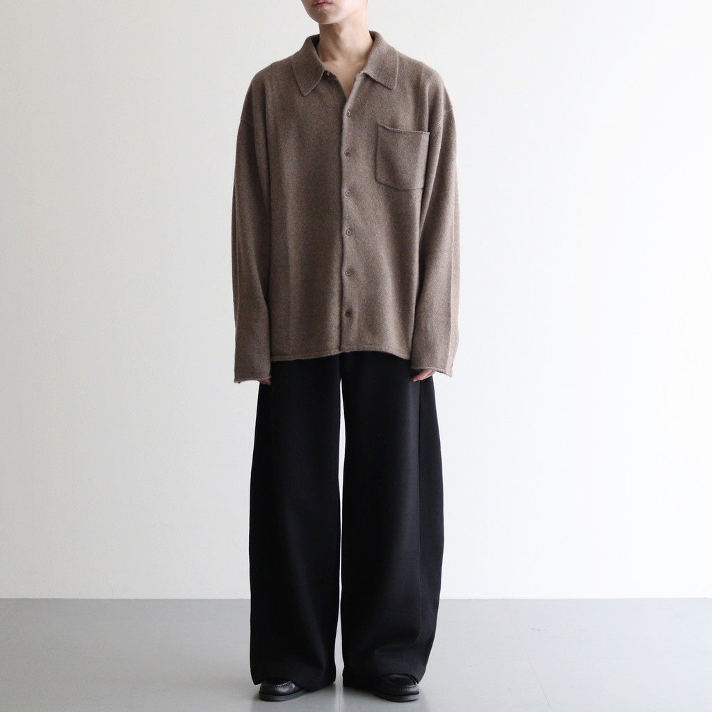 COMFORT TOUCH KNITTING REGULAR SHIRTS #SABLE [N0007]