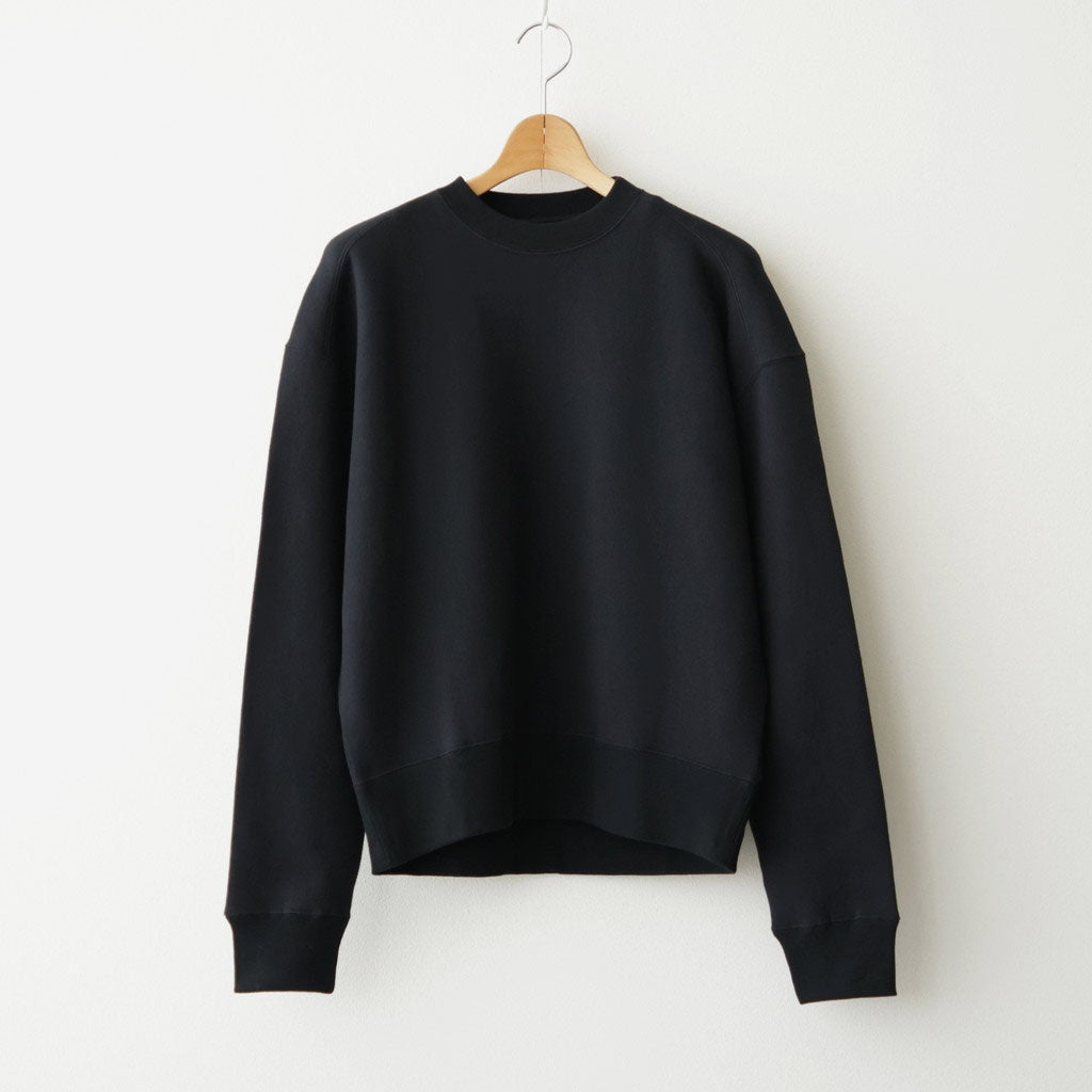 Cotton Brushed Sweat #BLK [12620601]