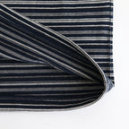 綿天竺ランダムボーダー S/S Tシャツ #NAVY [HO-T014-051]