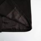 WOOL CASHMERE RAGLAN SLEEVE BALMACAAN COAT #DARK BROWN [ST.1535]