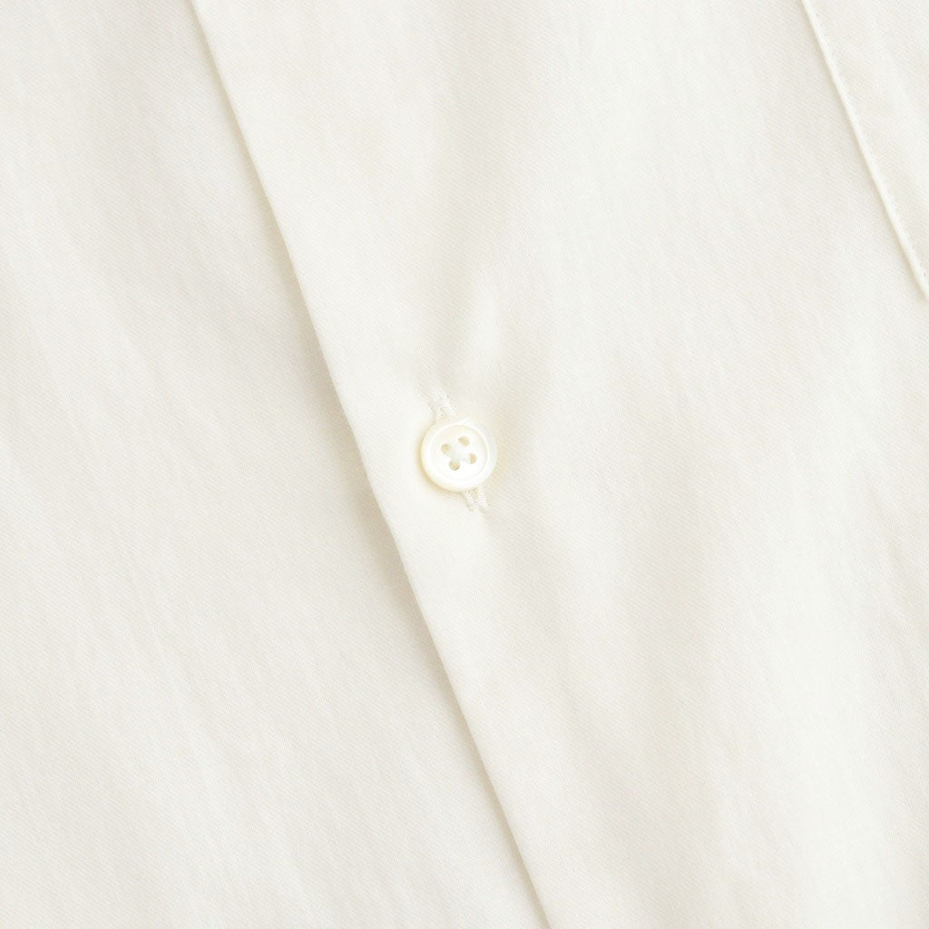 COTTON SILK OVERSIZED LS SHIRT #CREAM [ST.1666]
