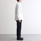 DENIM PANTS WIDE TAPERED #indigo [10-13W]