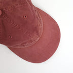GARMENT-DYED FINX CHINO CAP MADE BY KIJIMA TAKAYUKI #RED BROWN [A26SC02KT]
