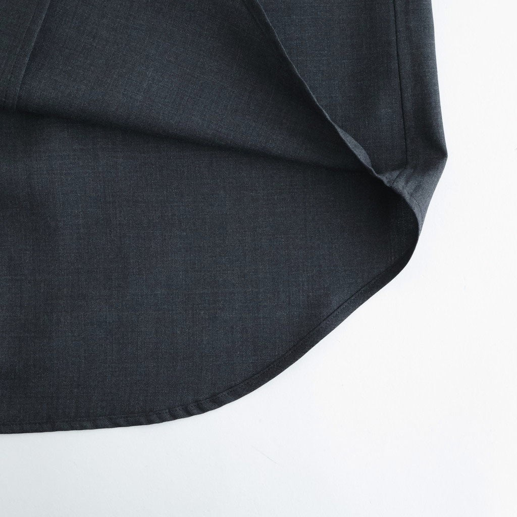 Wool Lounge Shirt #Dark Gray [OFH010SH21]
