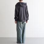 HALF ZIP HOODIE #PURPLE [25330901]