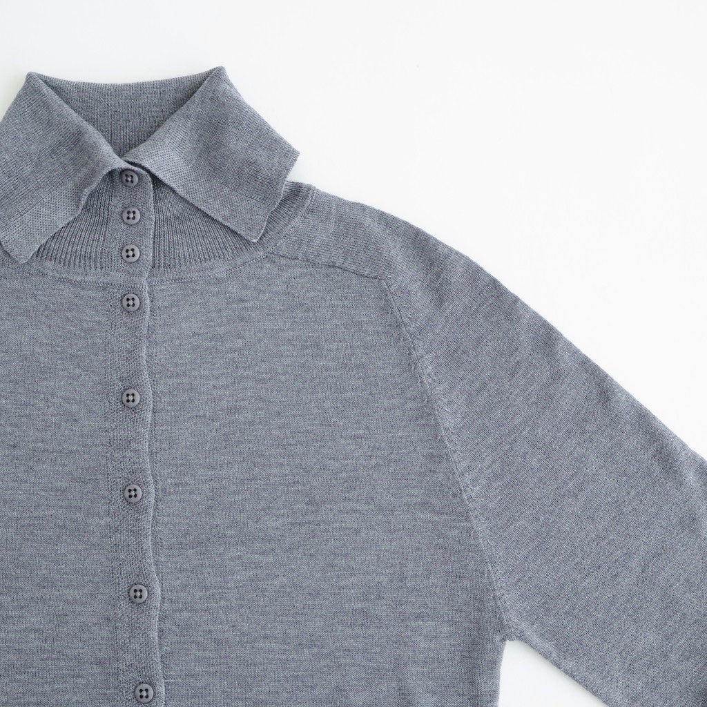 Tencelwool Highneck Knit #GRY [12610520]