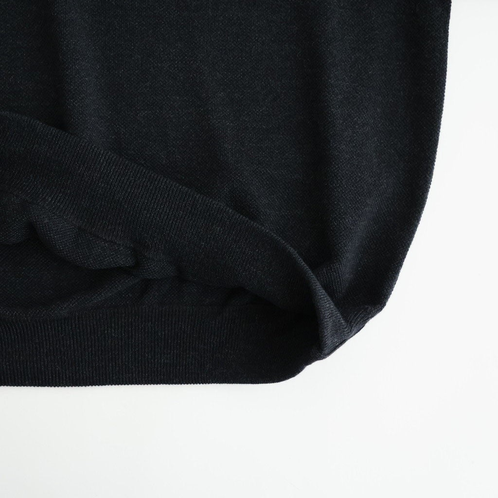 Co/Wo Moss Stitch Skipper #BLACK [2603-002]