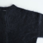 ROYAL CASHMERE FUR CREWNECK CARDIGAN #CHARCOAL GRAY(004) [KRAGGW0903]