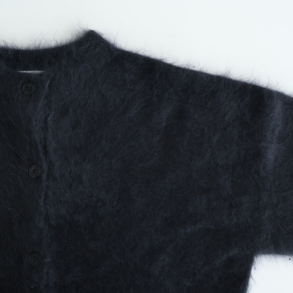 ROYAL CASHMERE FUR CREWNECK CARDIGAN #CHARCOAL GRAY(004) [KRAGGW0903]