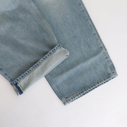 Selvage Denim Two Tuck Pants #INDIGO LIGHT FADE [GU251-40188LB]