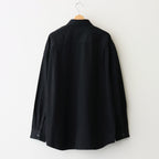 BLACK DENIM CLIO SHIRT #BLACK [N0002]