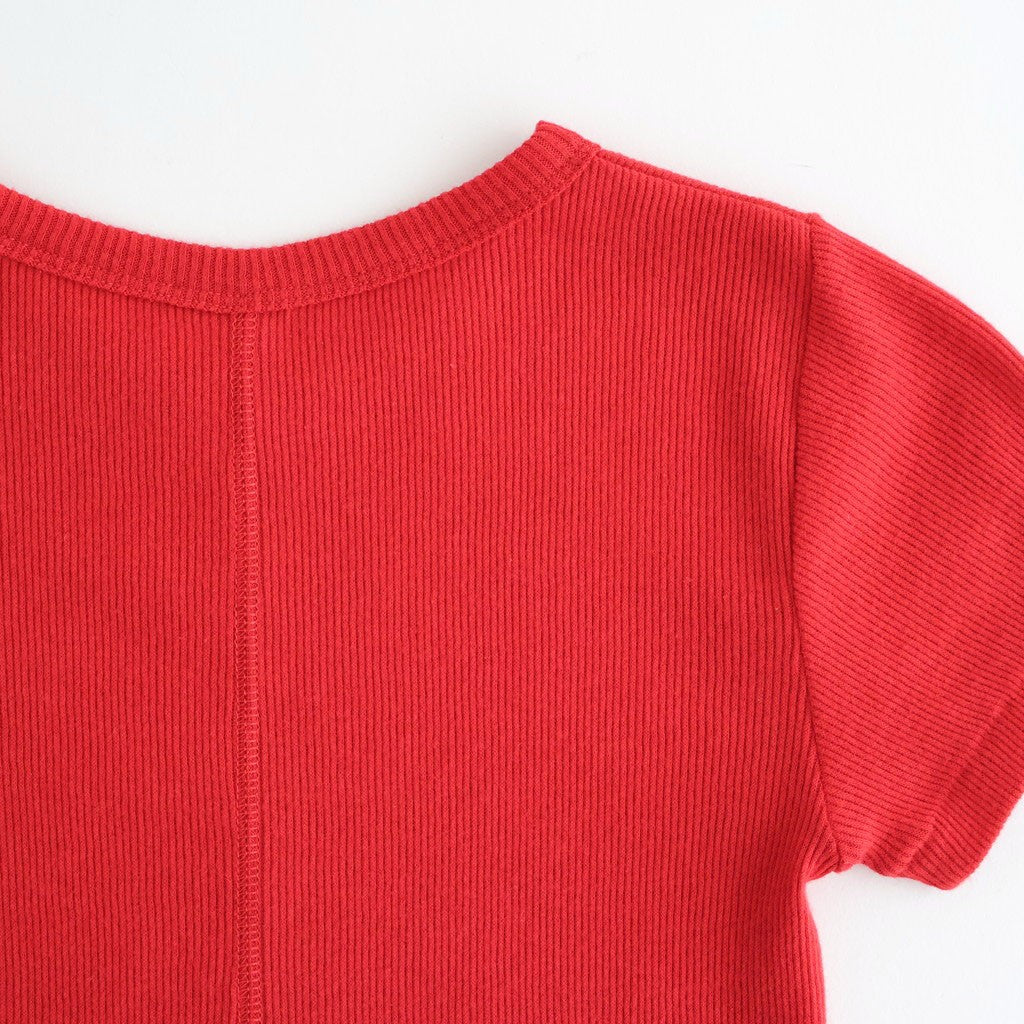 Gauze Teleco Tee #RED [I26SS-CUT2]